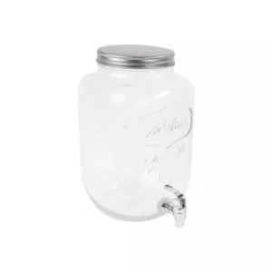 Distributeur de boissons WAKI GLASS 8L - ø19.5x31cm - Verre transparent